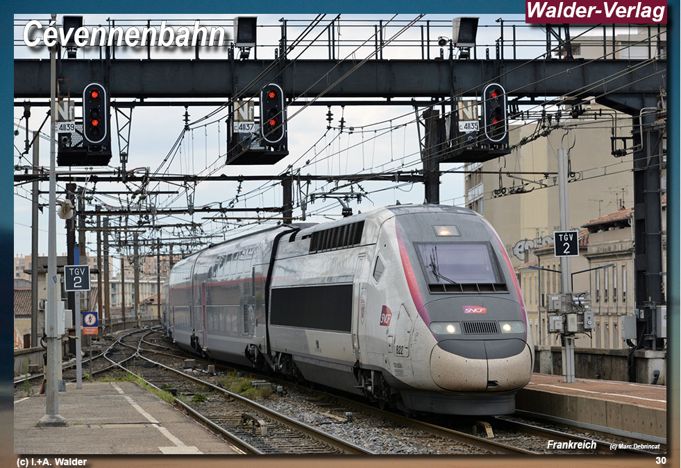 Eisenbahnen in Frankreich - Cévennenbahn