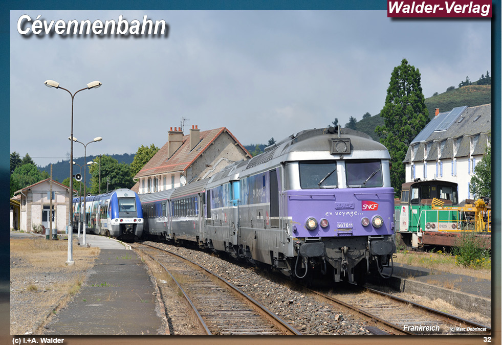 Eisenbahnen in Frankreich - Cévennenbahn