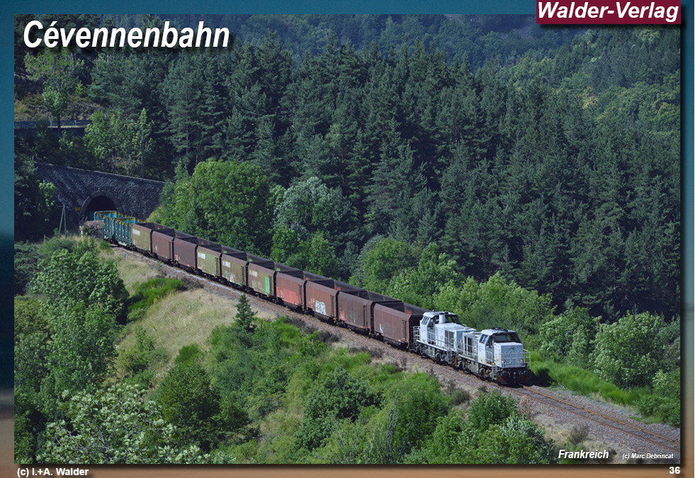 Eisenbahnen in Frankreich - Cévennenbahn