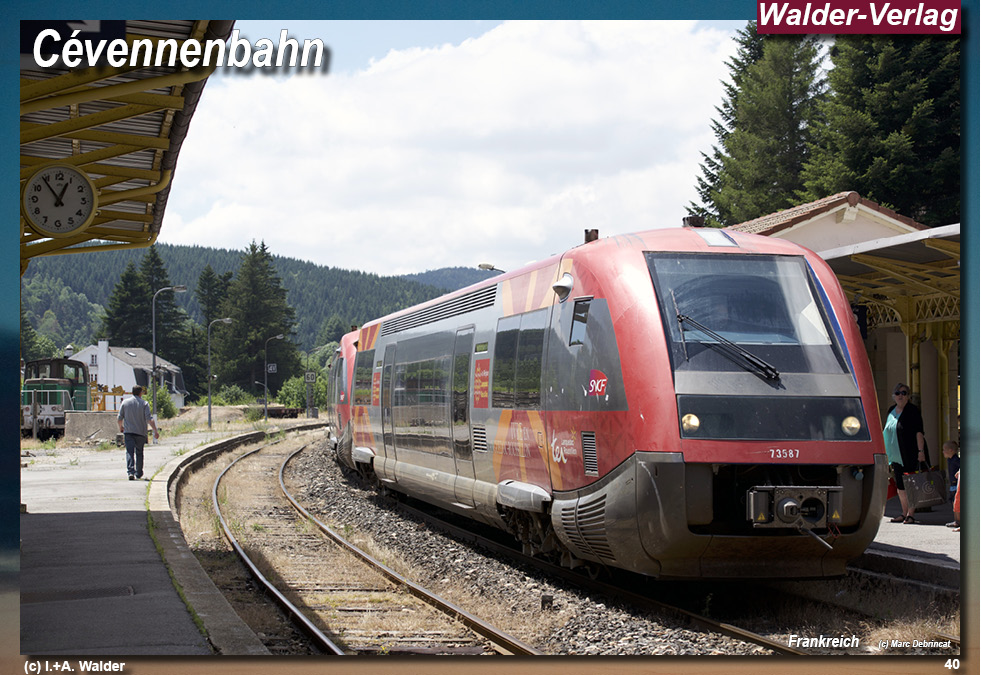Eisenbahnen in Frankreich - Cévennenbahn