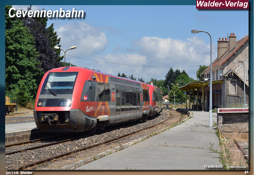 Eisenbahnen in Frankreich - Cévennenbahn