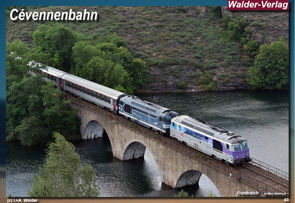 Eisenbahnen in Frankreich - Cévennenbahn