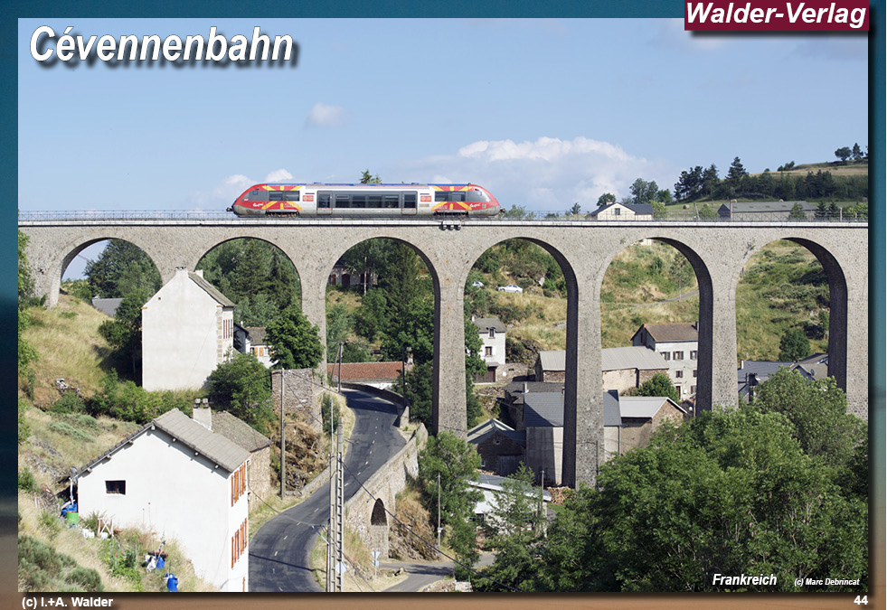 Eisenbahnen in Frankreich - Cévennenbahn