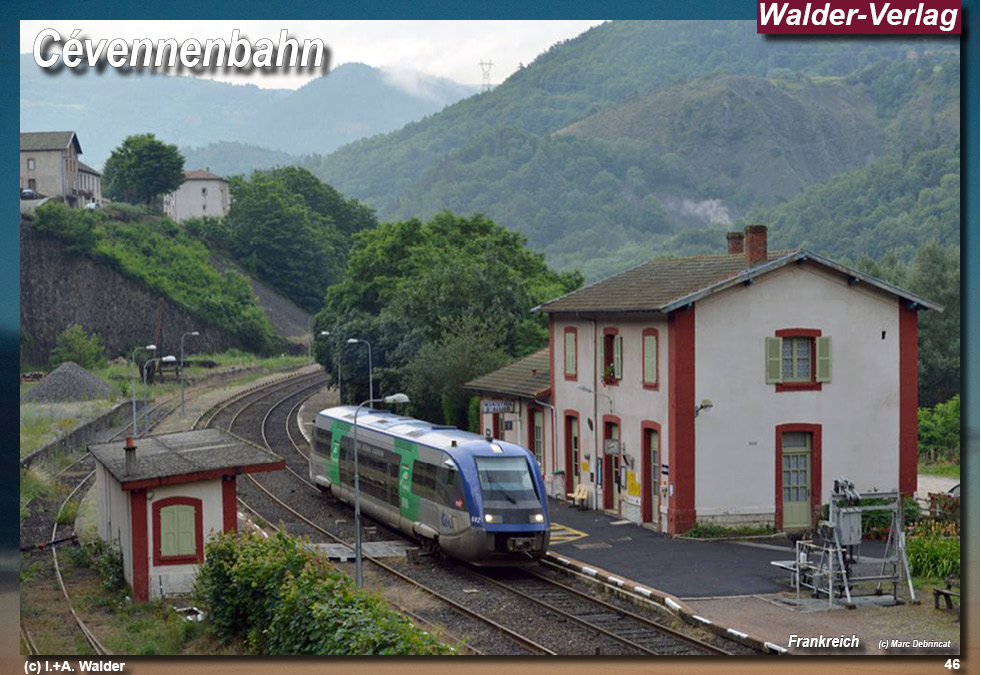 Eisenbahnen in Frankreich - Cévennenbahn