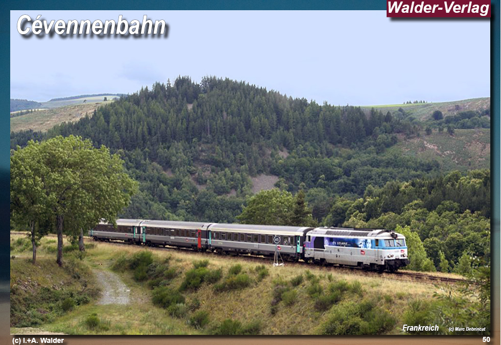 Eisenbahnen in Frankreich - Cévennenbahn