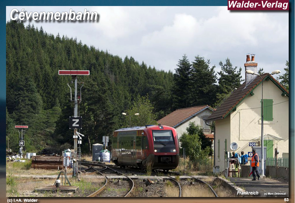 Eisenbahnen in Frankreich - Cévennenbahn