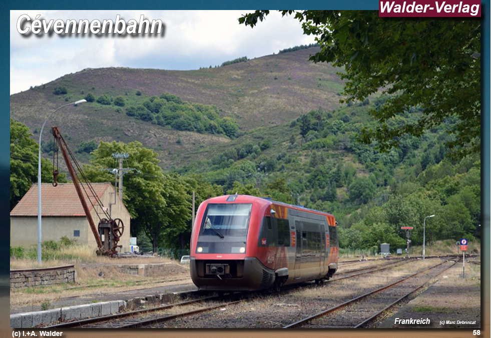 Eisenbahnen in Frankreich - Cévennenbahn