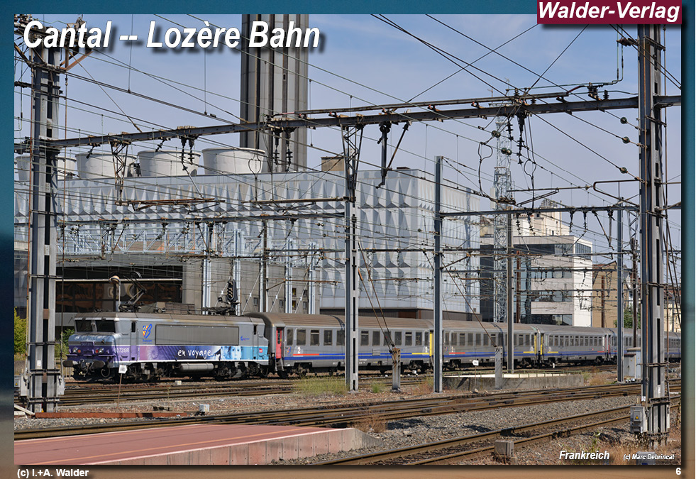 Eisenbahnen in Frankreich - Cantal - Lozère Bahn