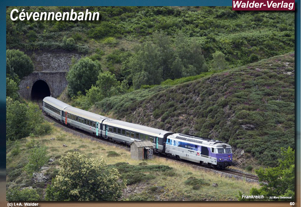 Eisenbahnen in Frankreich - Cévennenbahn