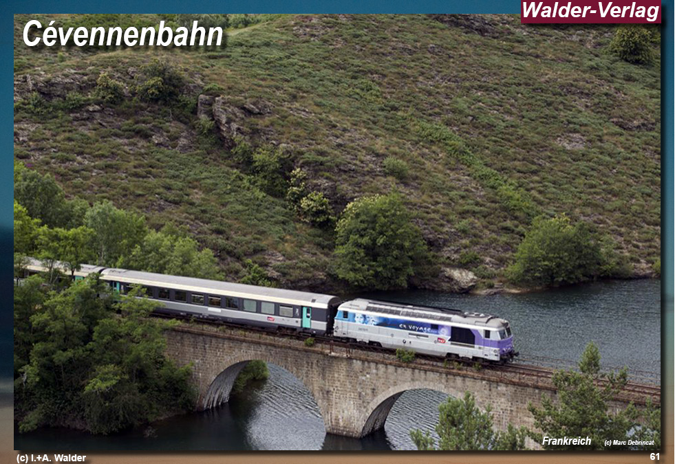 Eisenbahnen in Frankreich - Cévennenbahn
