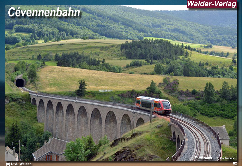Eisenbahnen in Frankreich - Cévennenbahn