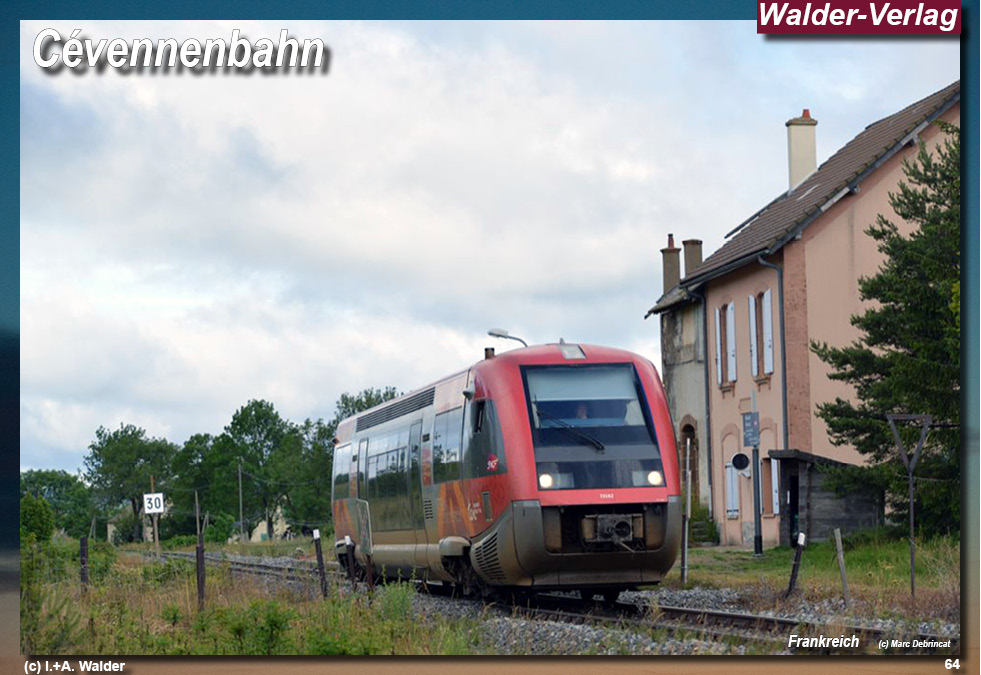 Eisenbahnen in Frankreich - Cévennenbahn
