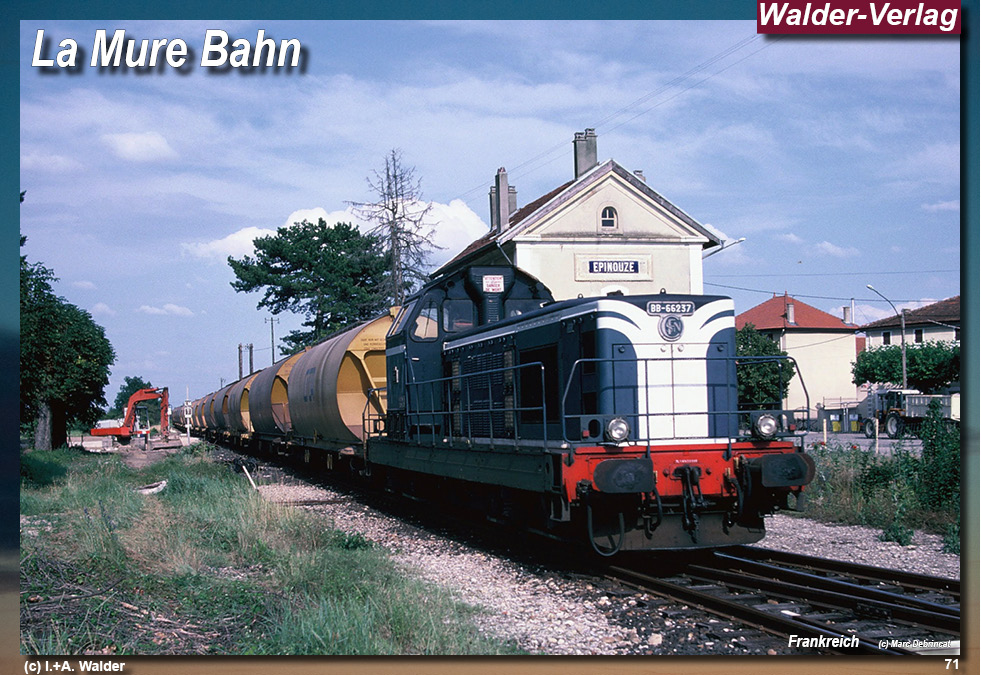 Eisenbahnen in Frankreich - La Mure Bahn