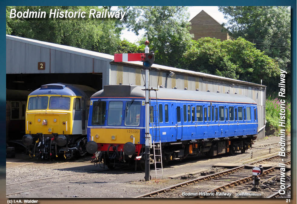 Eisenbahnmagazin: Museumseisenbahn Bodmin Historic Railway in Cornwall