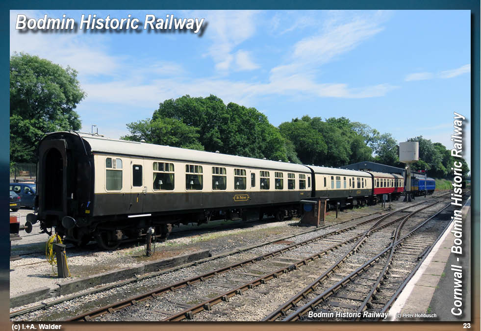 Eisenbahnmagazin: Museumseisenbahn Bodmin Historic Railway in Cornwall