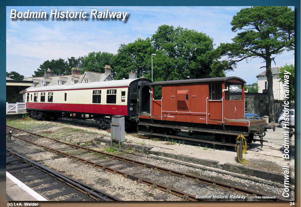 Eisenbahnmagazin: Museumseisenbahn Bodmin Historic Railway in Cornwall
