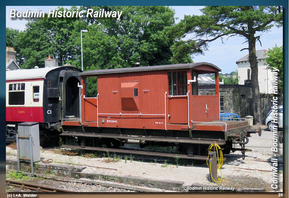 Eisenbahnmagazin: Museumseisenbahn Bodmin Historic Railway in Cornwall