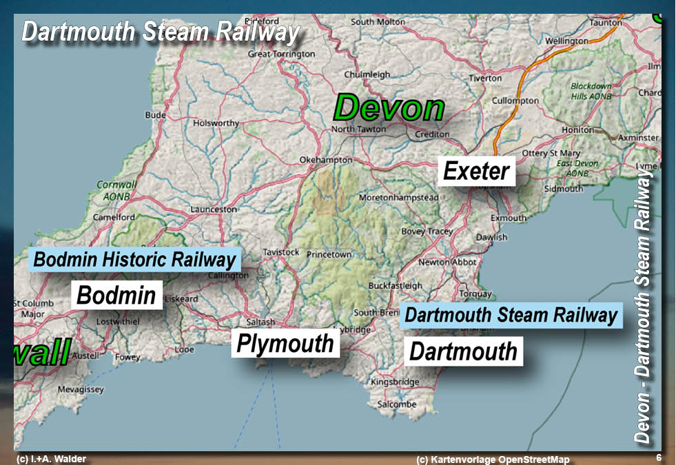 Eisenbahnmagazin: Museumseisenbahn Dartmouth Railway in Devon