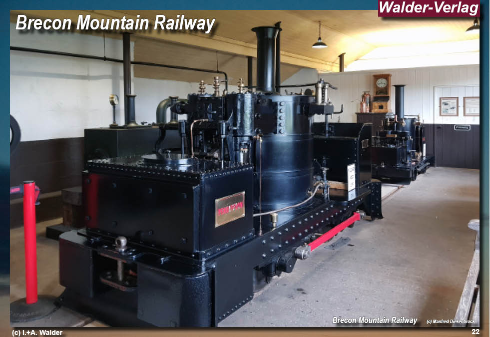 Eisenbahnen in Wales - Brecon Montain Railway