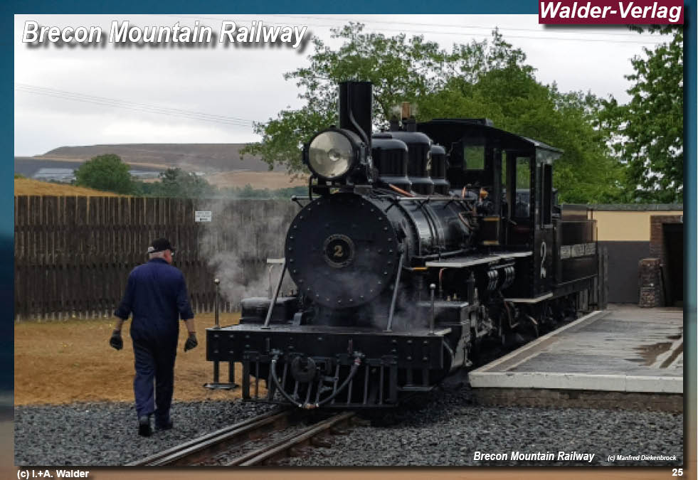 Eisenbahnen in Wales - Brecon Montain Railway