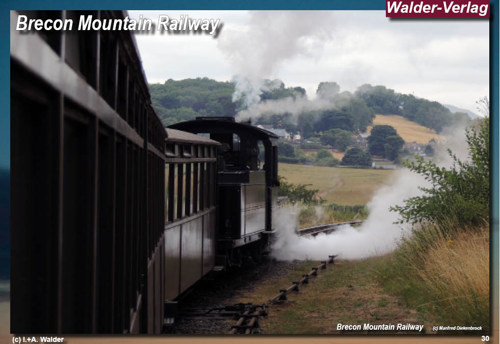 Eisenbahnen in Wales - Brecon Montain Railway