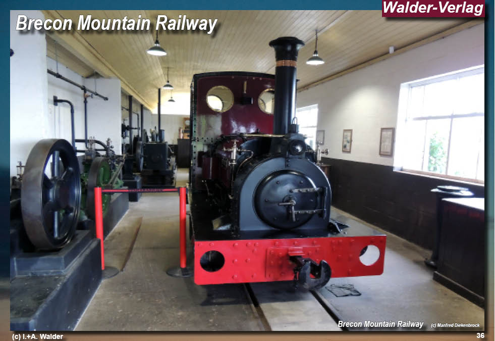 Eisenbahnen in Wales - Brecon Montain Railway