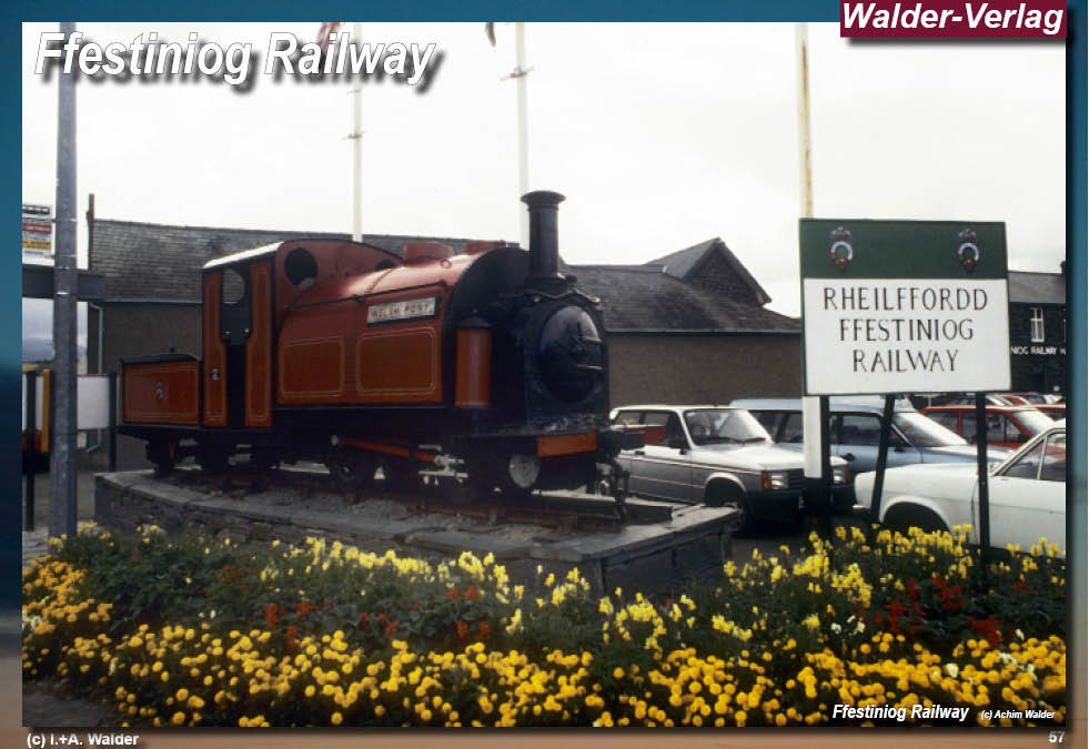 Eisenbahnen in Waless - Ffestiniog Railway