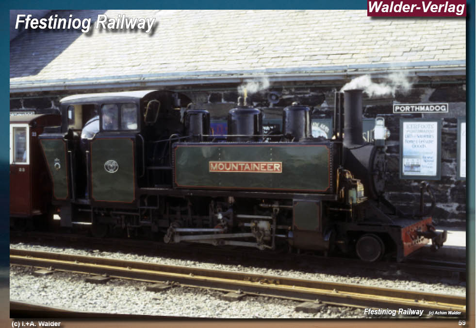 Eisenbahnen in Waless - Ffestiniog Railway