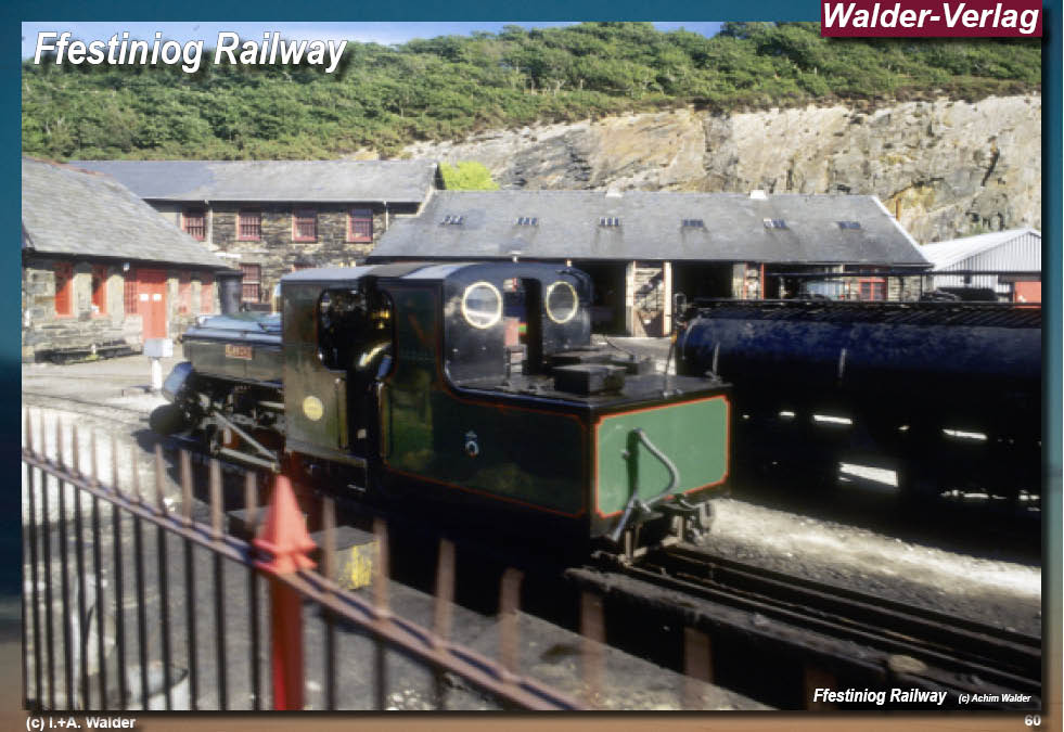 Eisenbahnen in Waless - Ffestiniog Railway