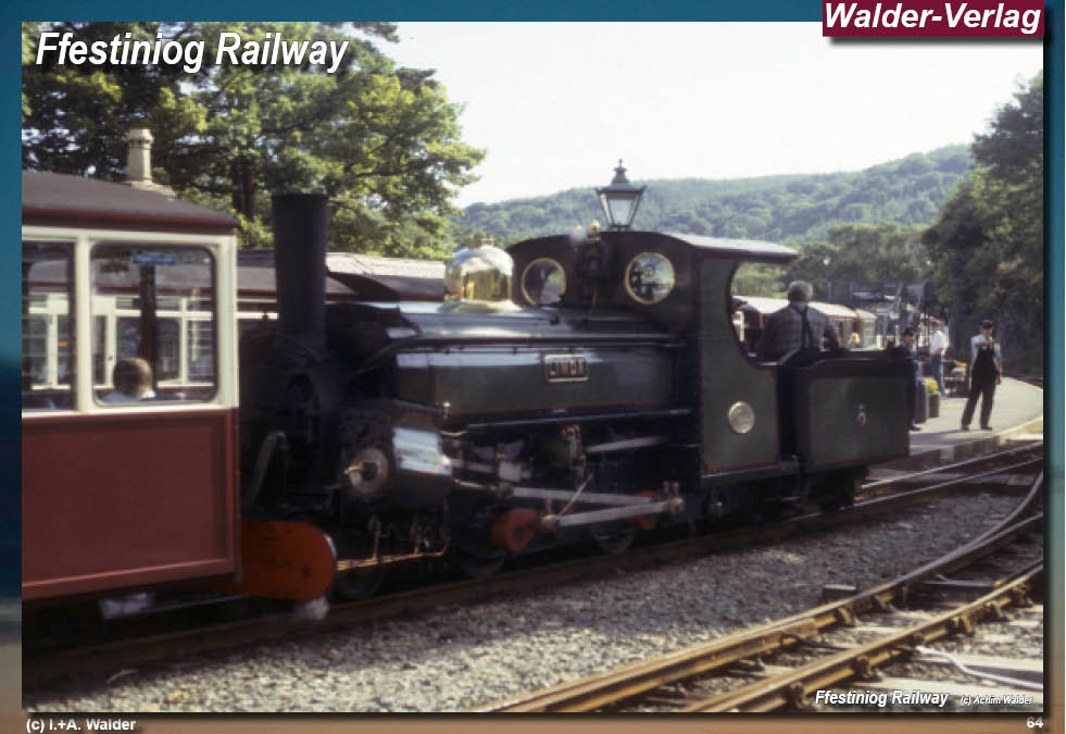 Eisenbahnen in Waless - Ffestiniog Railway