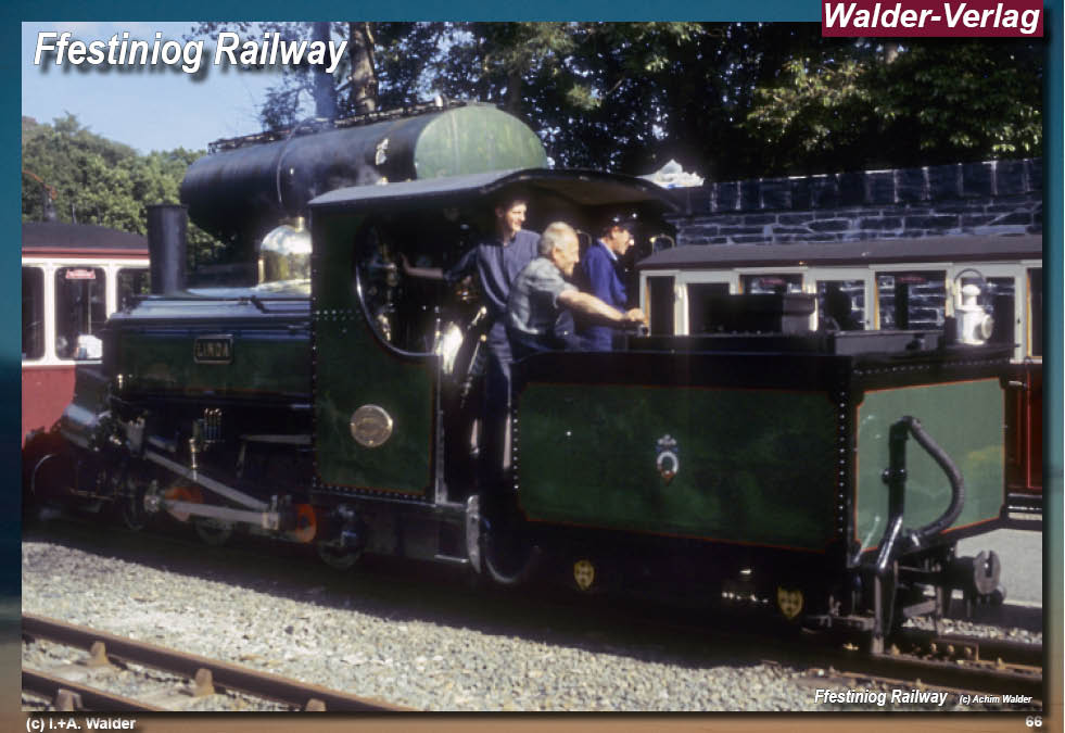 Eisenbahnen in Waless - Ffestiniog Railway