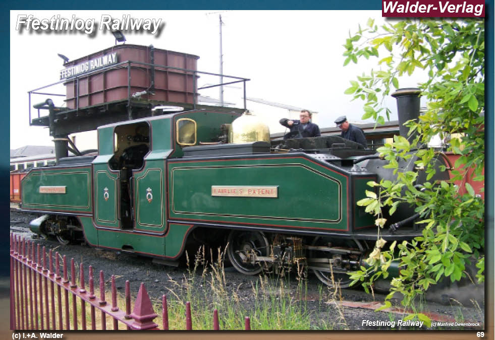 Eisenbahnen in Waless - Ffestiniog Railway