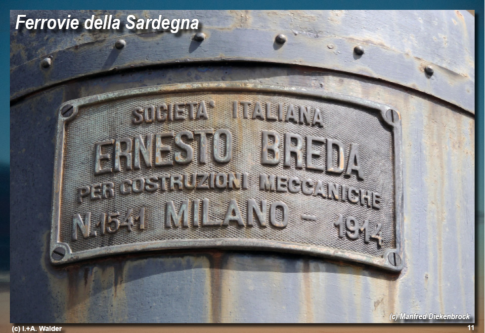 Ferrovie-della-Sardegna - Eisenbahn auf Sardinien