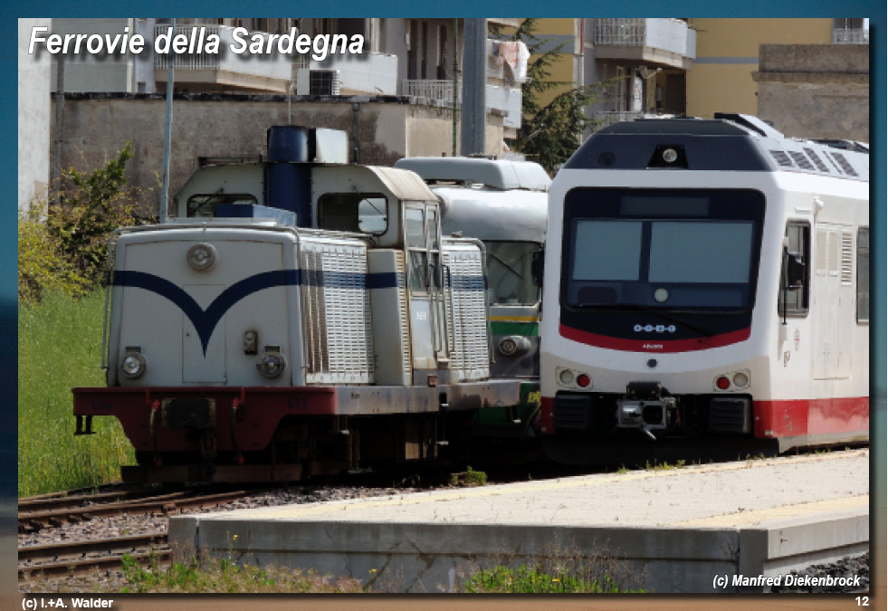 Ferrovie-della-Sardegna - Eisenbahn auf Sardinien