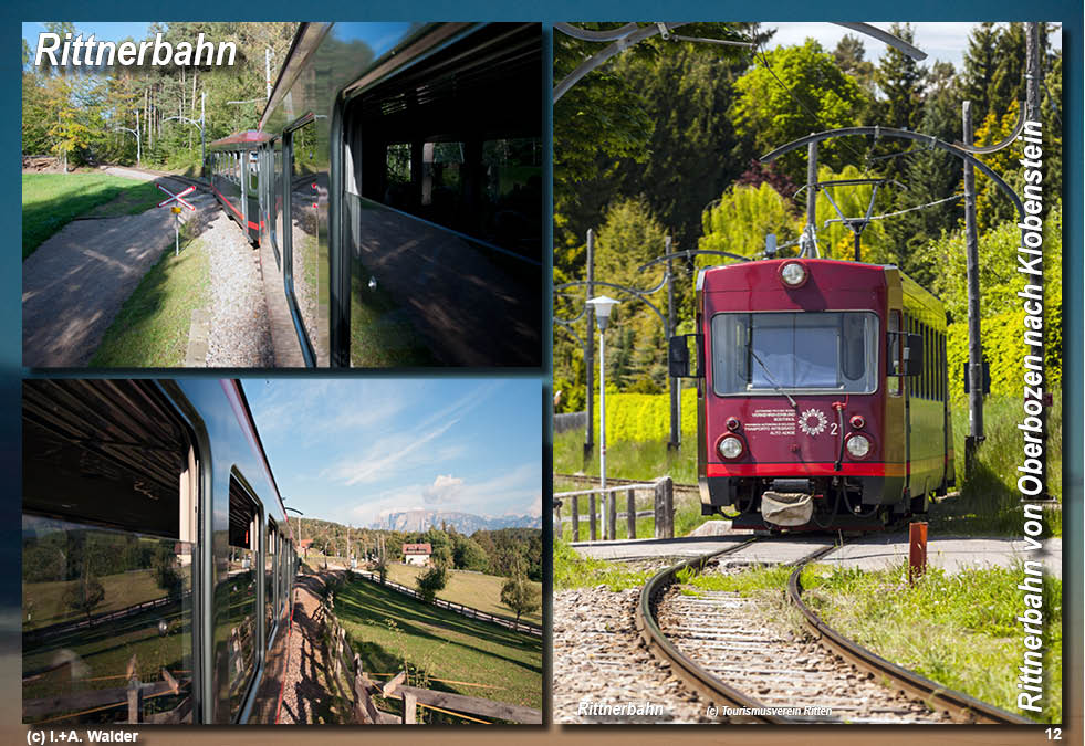Rittner Bahn in Südtirol