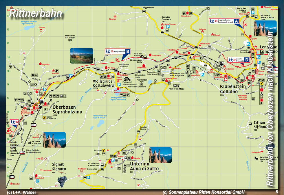 Rittner Bahn in Südtirol