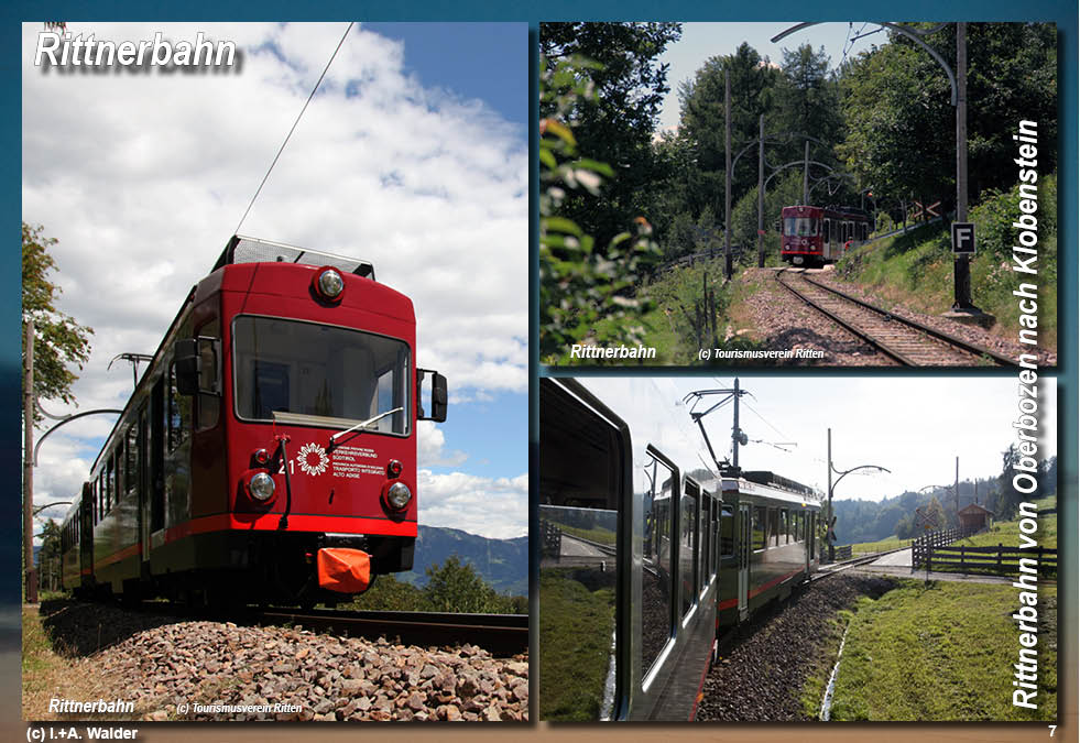 Rittner Bahn in Südtirol