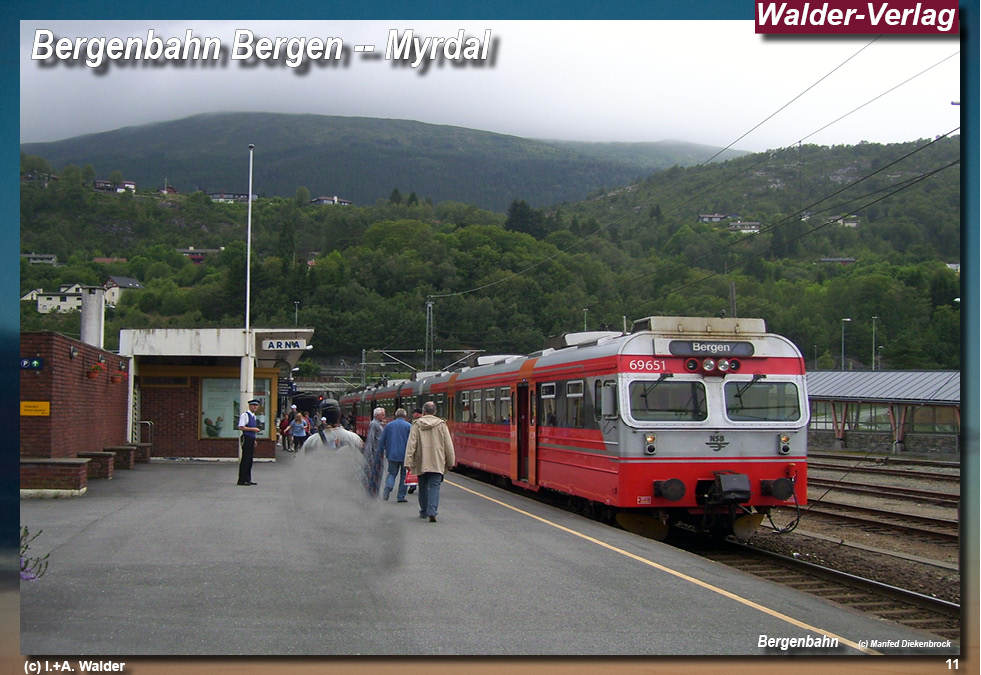 Bergenbahn - Norwegen