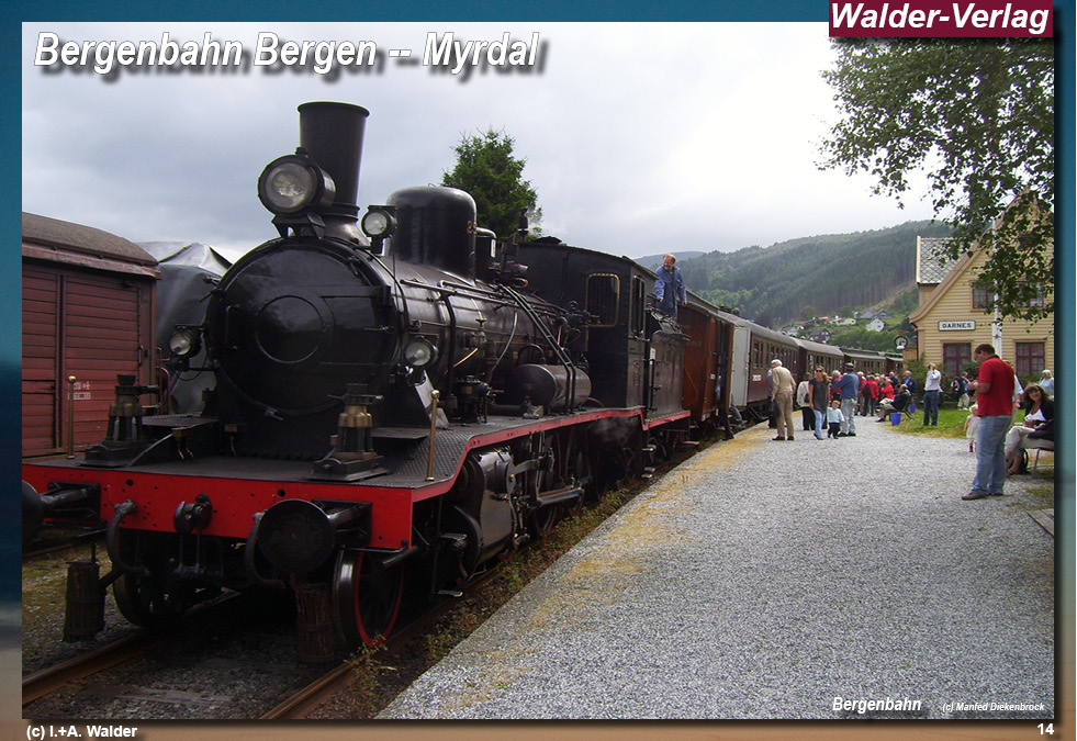 Bergenbahn - Norwegen