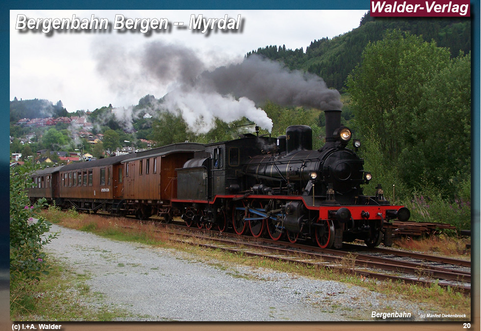 Bergenbahn - Norwegen