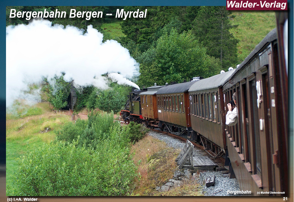 Bergenbahn - Norwegen