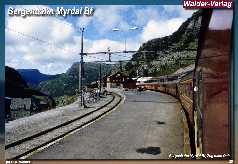 Bergenbahn - Norwegen