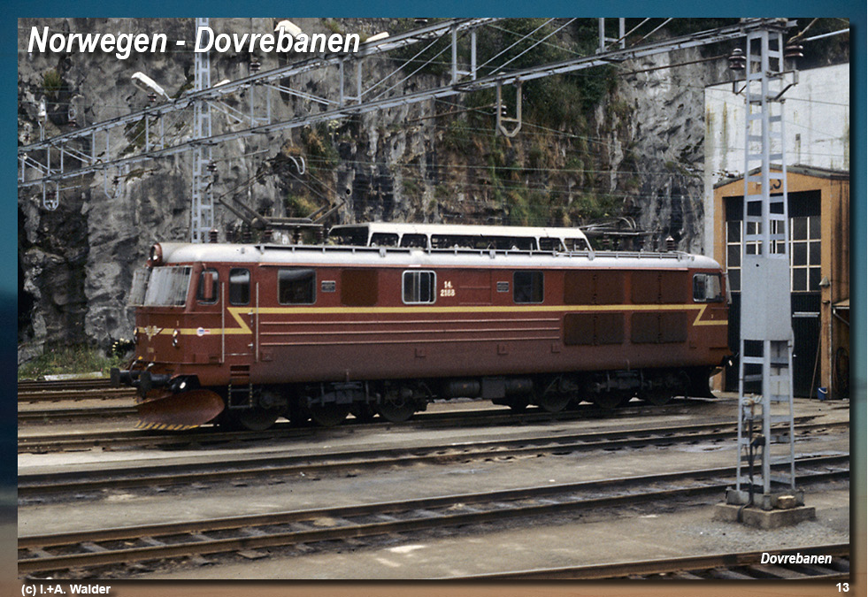 Eisenbahnmagazin Dovrebane und Nordlandsbanen in Norwegen
