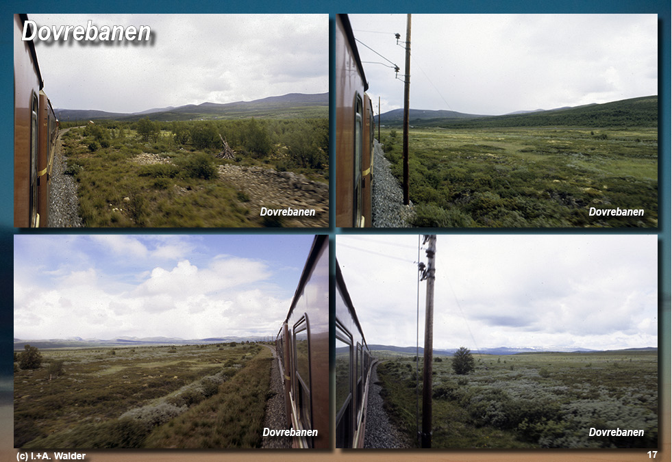 Eisenbahnmagazin Dovrebane und Nordlandsbanen in Norwegen