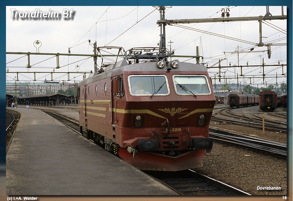 Eisenbahnmagazin Dovrebane und Nordlandsbanen in Norwegen