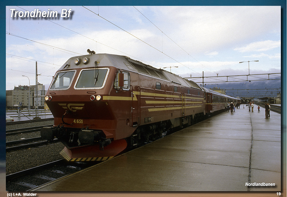 Eisenbahnmagazin Dovrebane und Nordlandsbanen in Norwegen