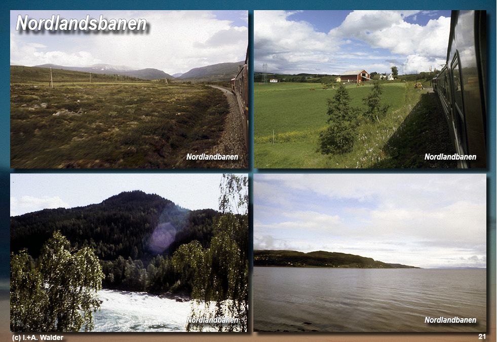 Eisenbahnmagazin Dovrebane und Nordlandsbanen in Norwegen