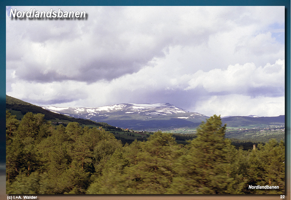 Eisenbahnmagazin Dovrebane und Nordlandsbanen in Norwegen