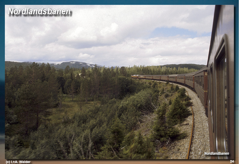 Eisenbahnmagazin Dovrebane und Nordlandsbanen in Norwegen