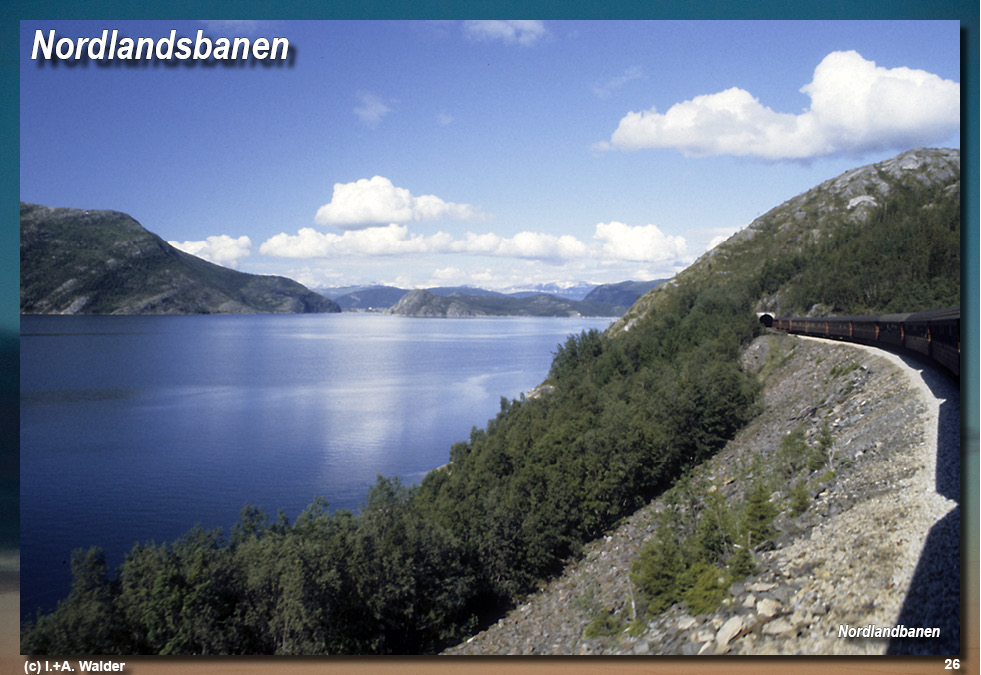 Eisenbahnmagazin Dovrebane und Nordlandsbanen in Norwegen
